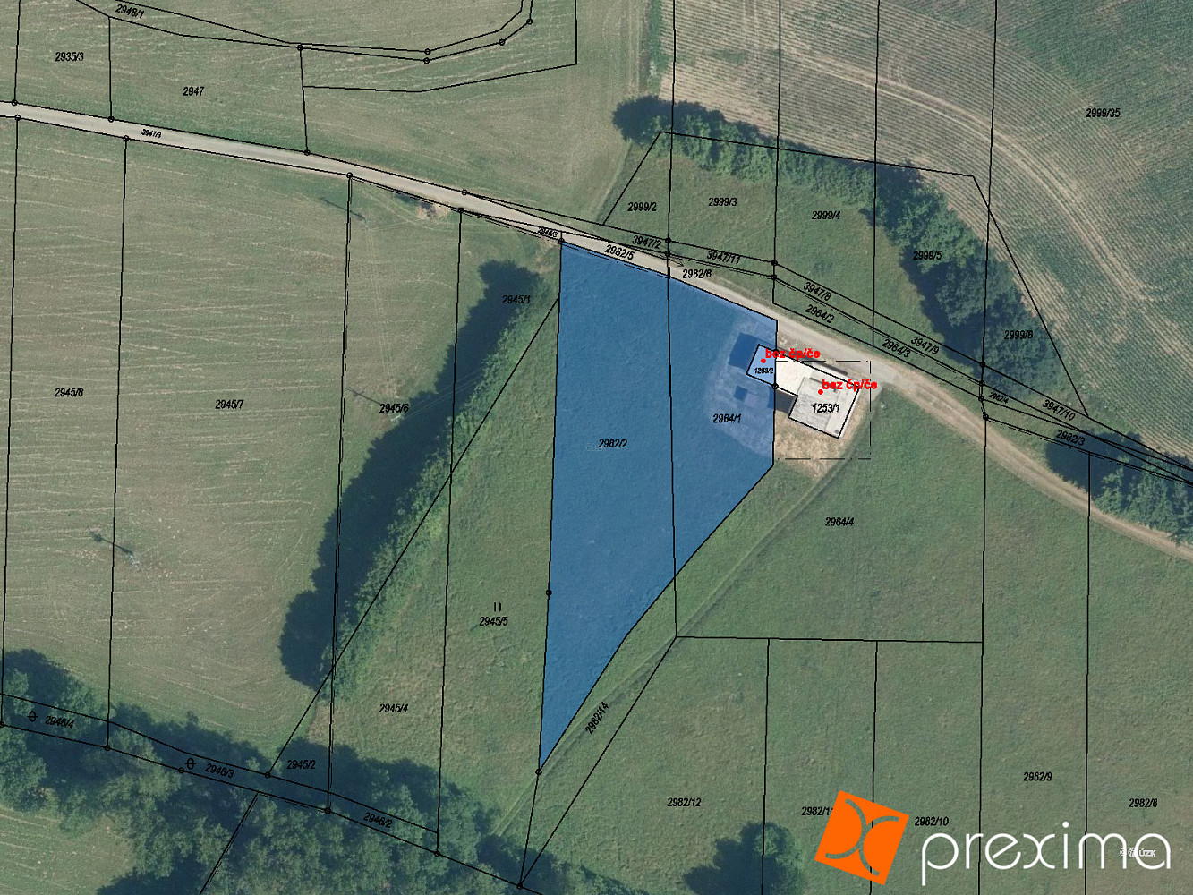 Prodej komerčního pozemku 55 m²