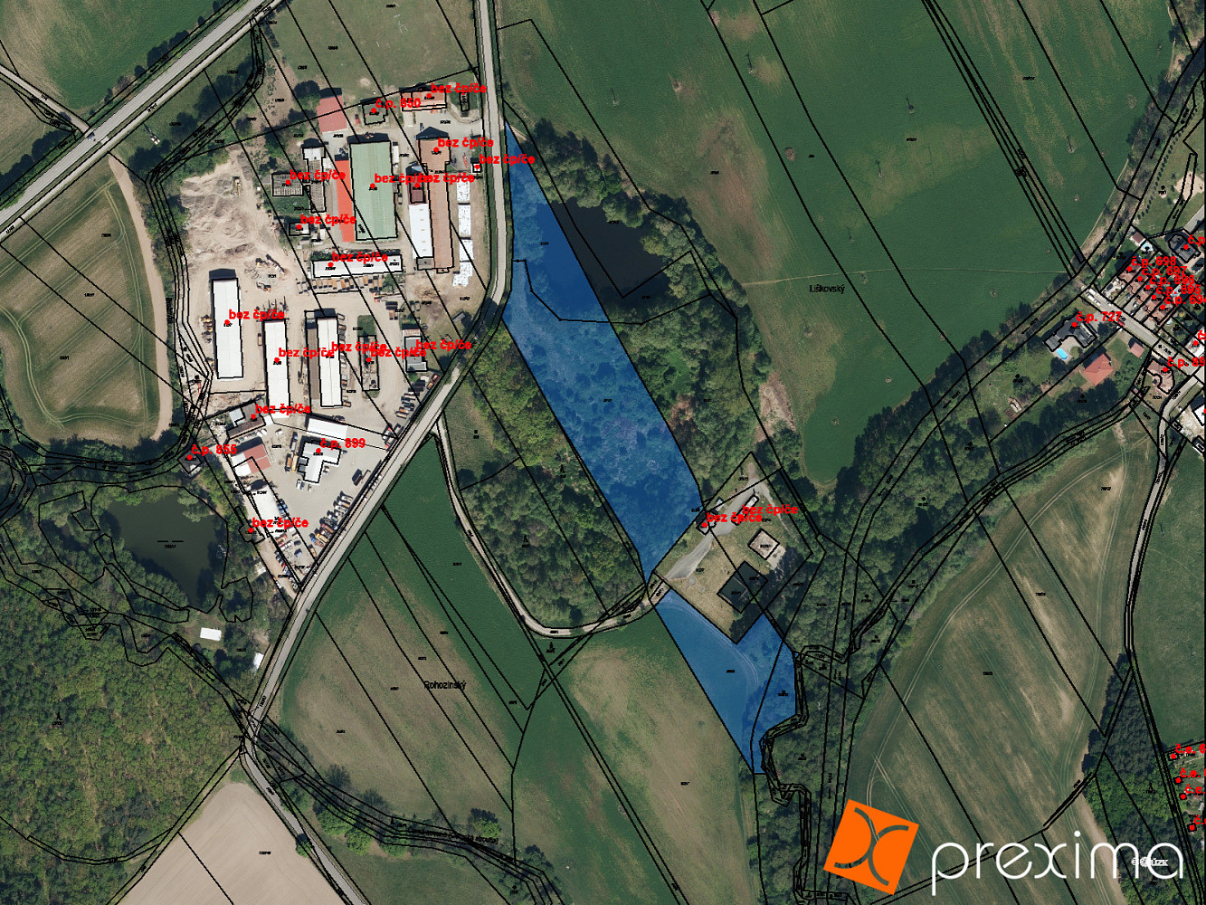 Prodej pozemku 1 687 m²