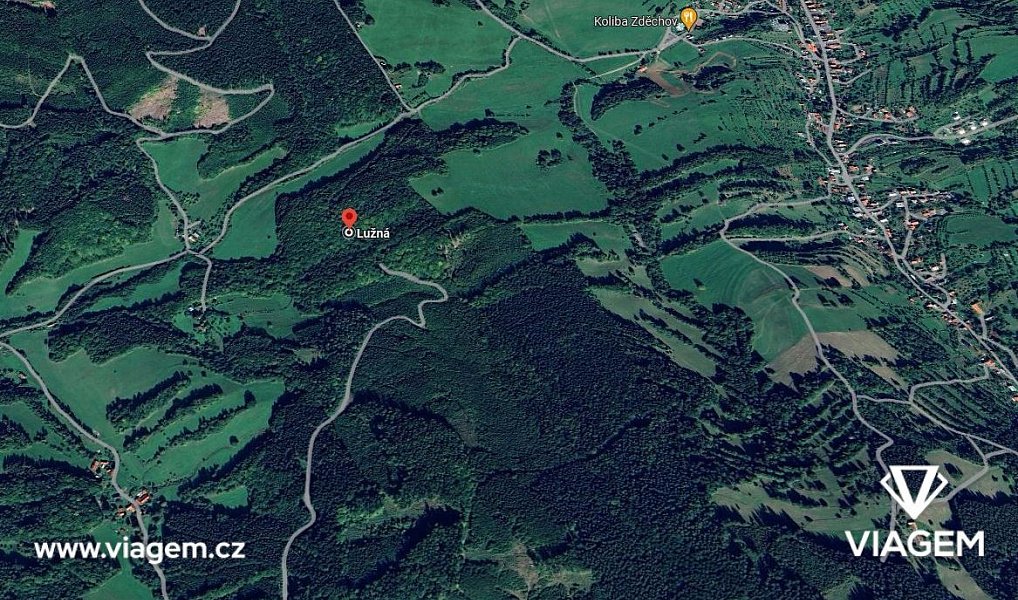 Prodej lesa 1 572 m², Lužná – náhled fotky 3