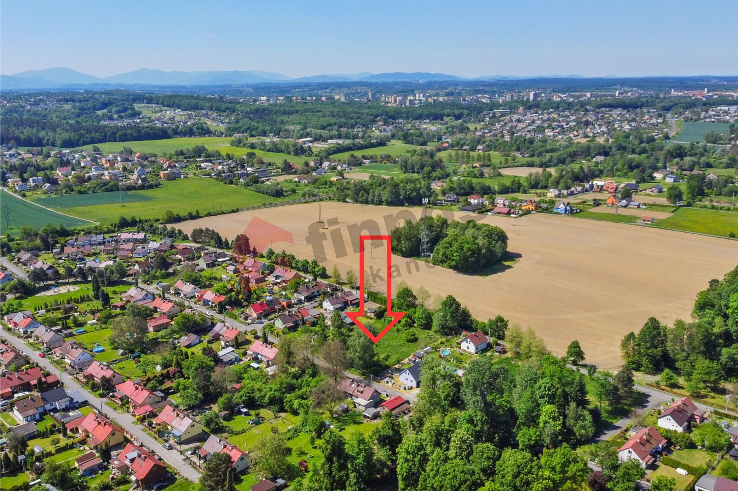 Prodej stavebního pozemku 701 m² – fotografie 3