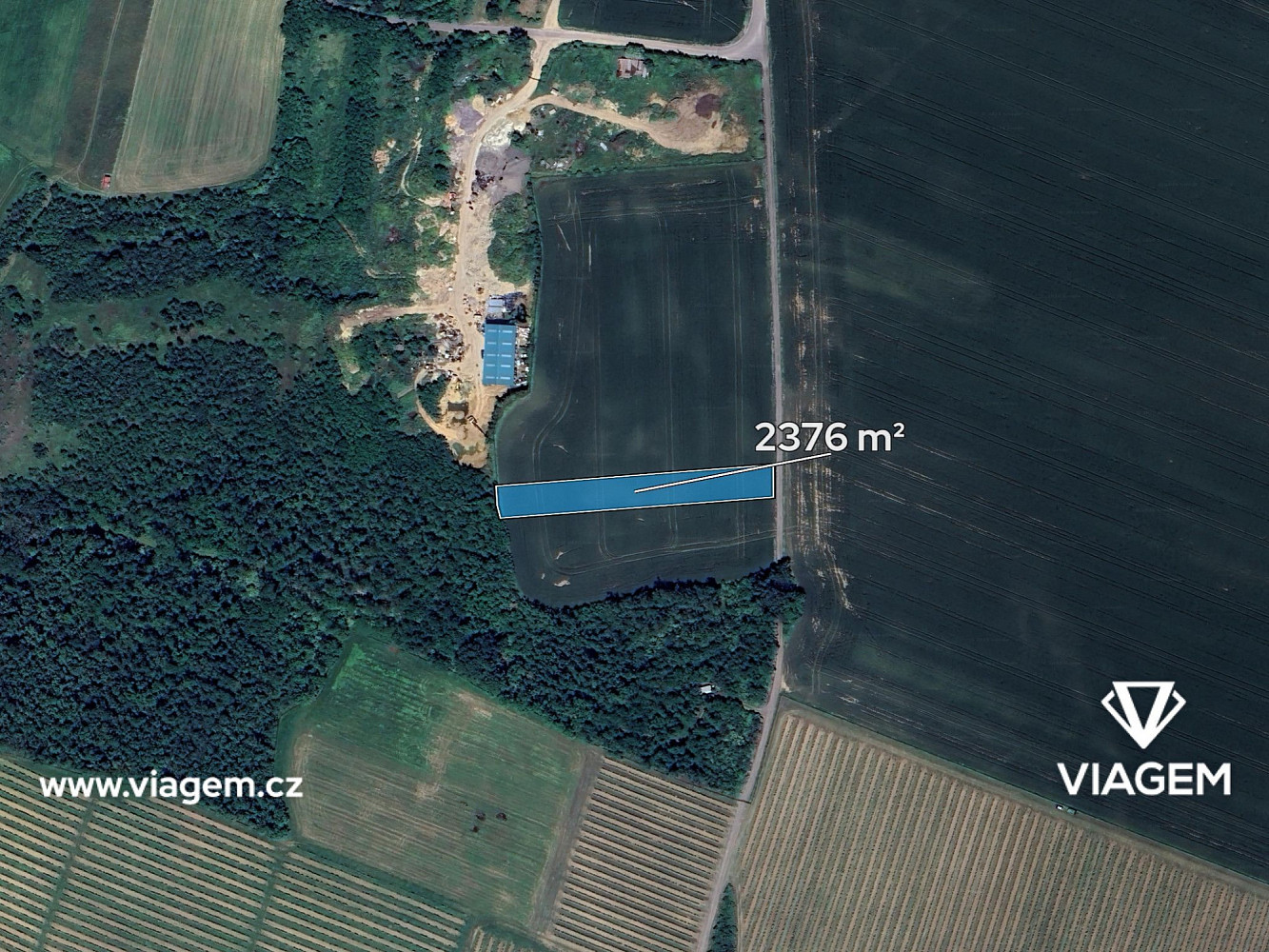 Prodej pole 594 m² – fotografie 2
