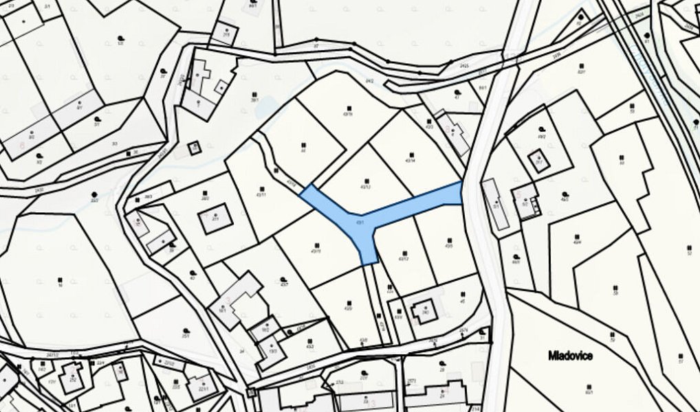 Prodej stavebního pozemku 835 m², Popovice – náhled fotky 3