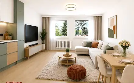 Prodej bytu 2+kk 41 m², Jordana Jovkova, Praha 4 - Modřany