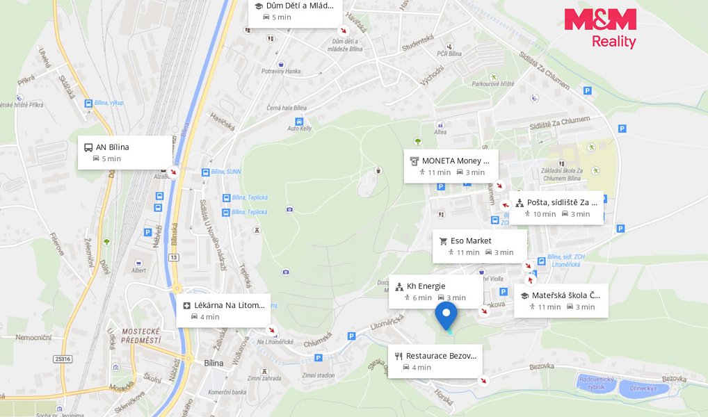 Prodej zahrady 369 m², Bílina – náhled fotky 9