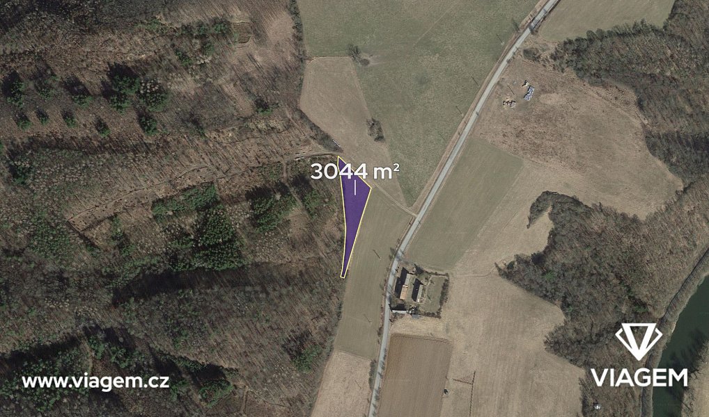 Prodej pole 380 m², Zbečno – náhled fotky 2