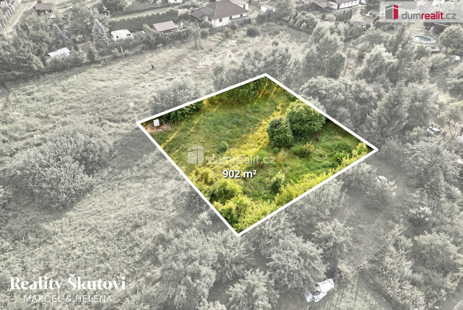 Prodej stavebního pozemku 902 m² – fotografie 5