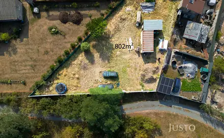 Prodej zahrady 802 m², Černuc, okres Kladno