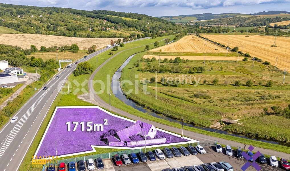 Prodej komerčního pozemku 1 715 m², Uherský Brod – náhled fotky 4