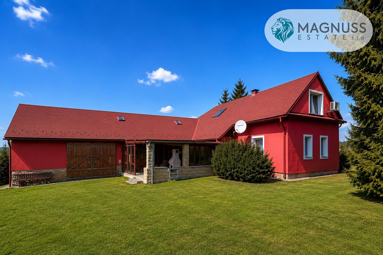 Prodej domu 160 m² s pozemkem 3 200 m²