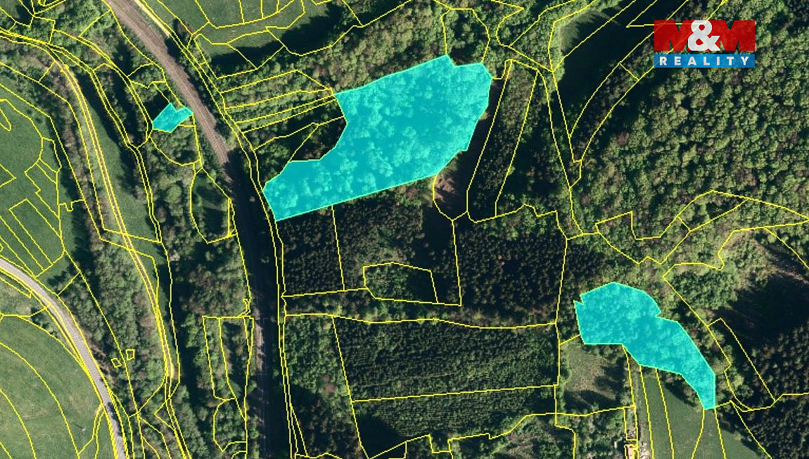 Prodej lesa 10 226 m² – pohled 4