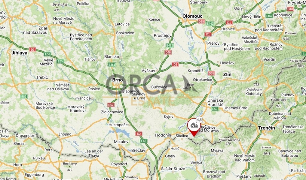 Prodej pole 1 222 m², Radějov – náhled fotky 3