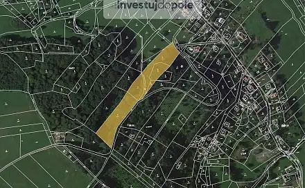 Prodej louky 11 197 m², Hrubá Skála, okres Semily