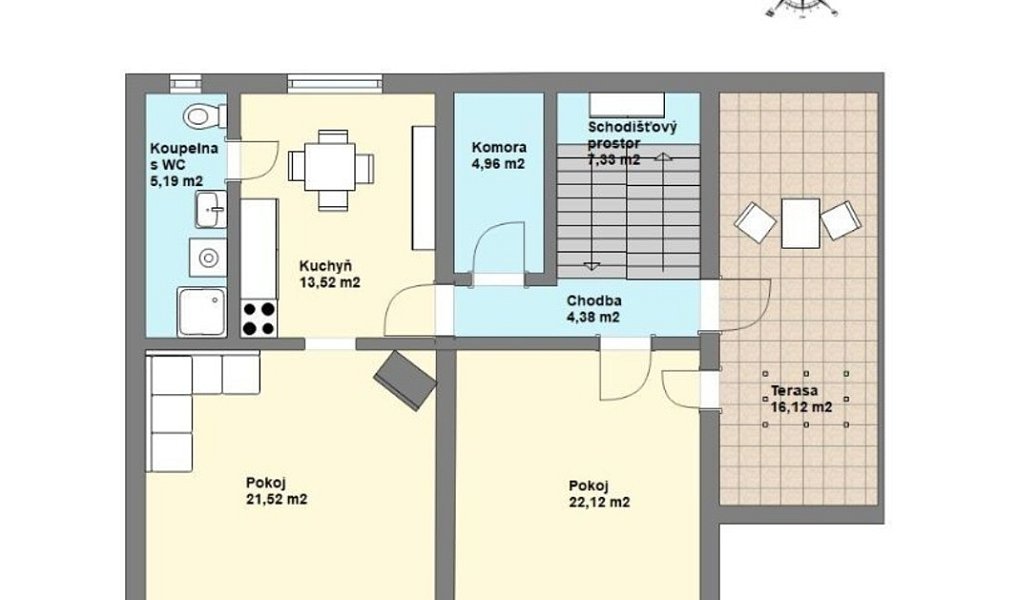 Pronájem domu 197 m² s pozemkem 1 010 m², Nemochovice – náhled fotky 18