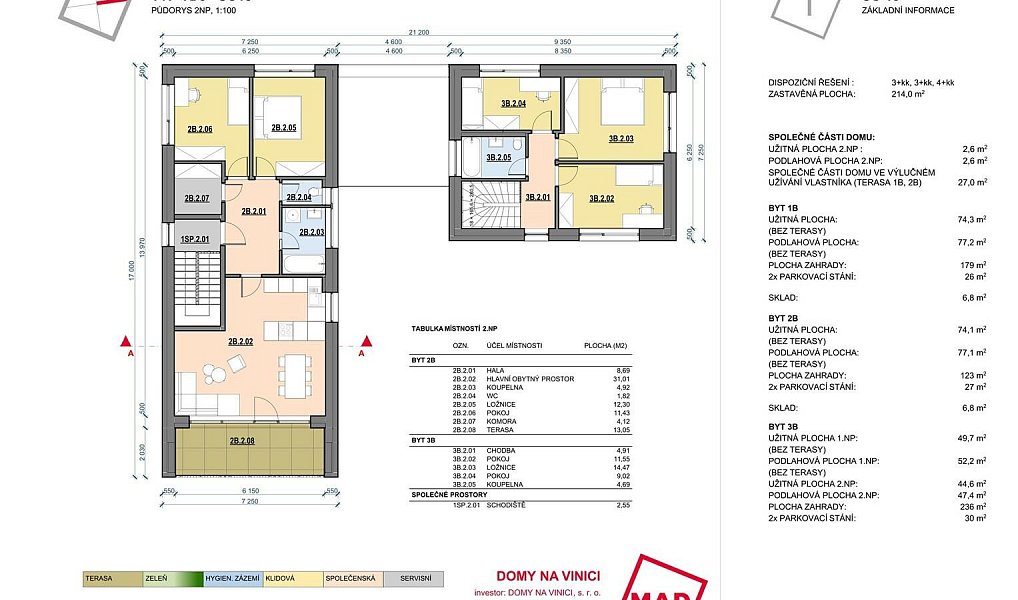Prodej bytu 3+kk 77 m², Němčičky – náhled fotky 11