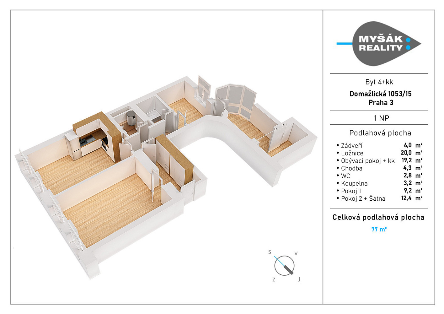 Prodej bytu 4+kk 85 m² — photo 3