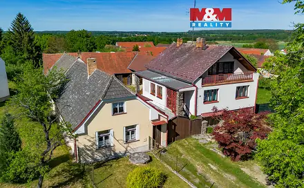 Prodej domu 220 m² s pozemkem 3 838 m², Borovany - Dvorec, okres České Budějovice