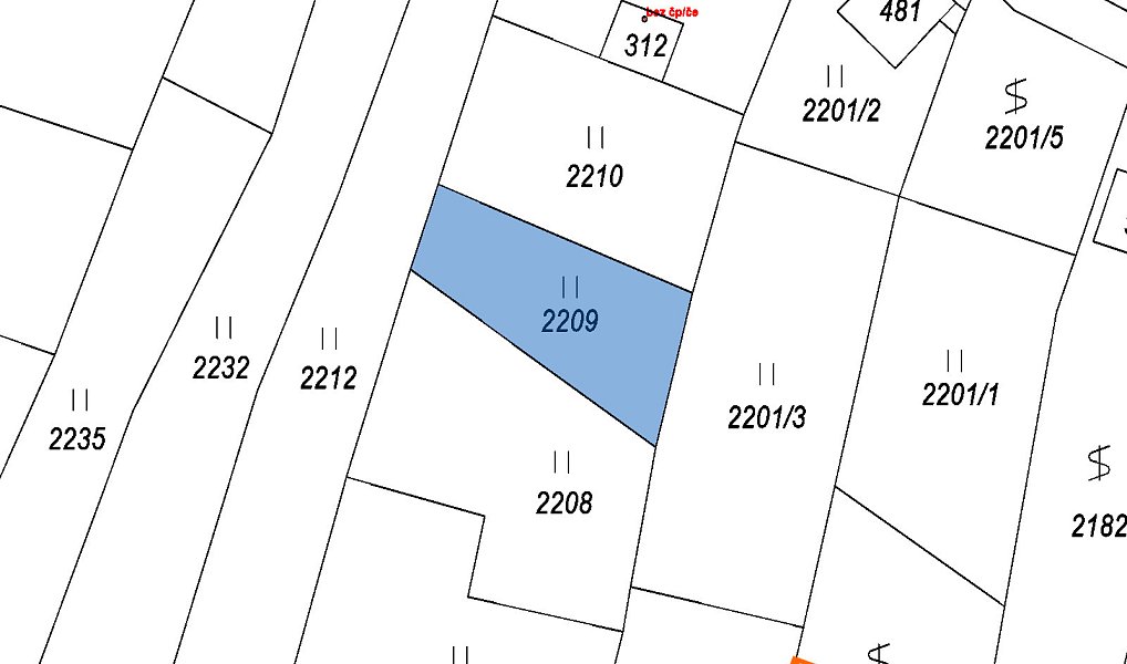 Prodej zahrady 183 m², Hoštka – náhled fotky 3