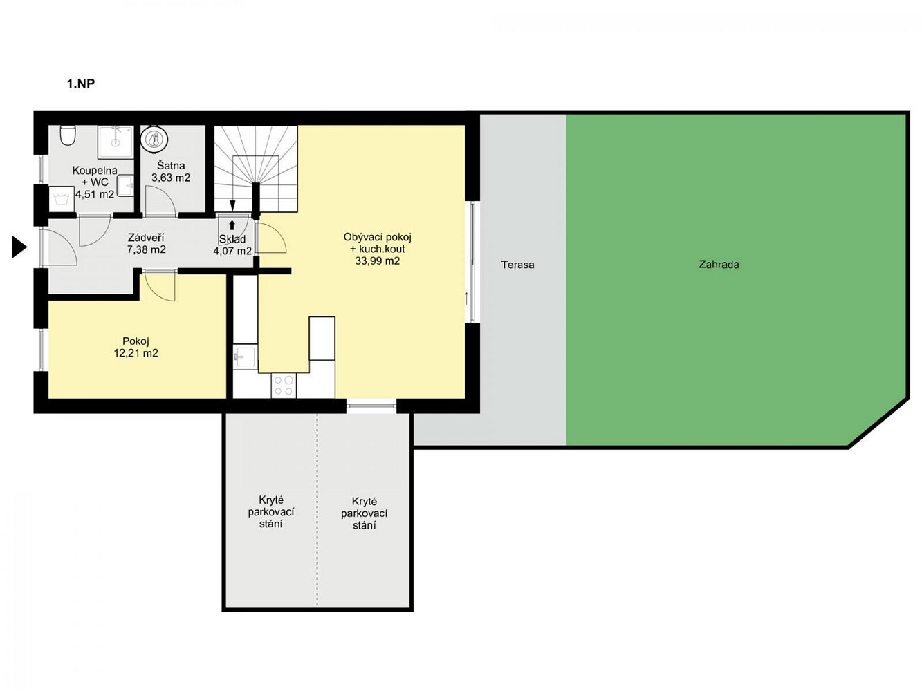 Prodej domu 131 m² s pozemkem 105 m² – fotografie 2