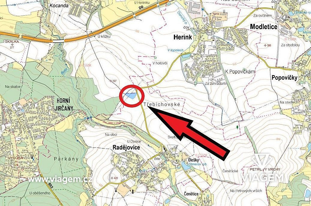 Pole 10 227 m², Podíl 35 % o výměře 3 571 m² – pohled 4