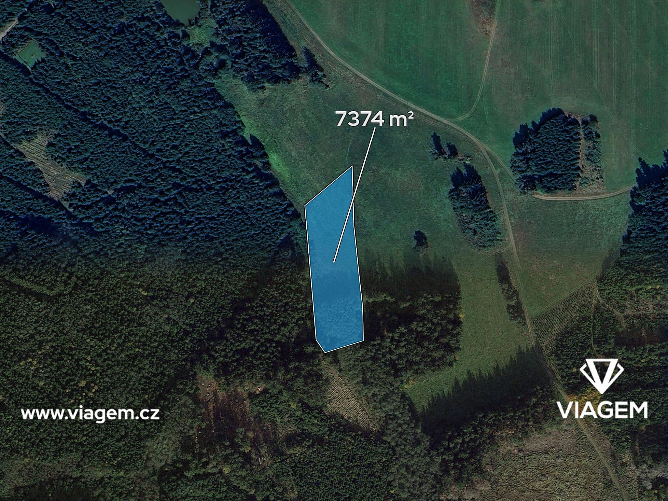 Prodej pole 819 m² – fotografie 2