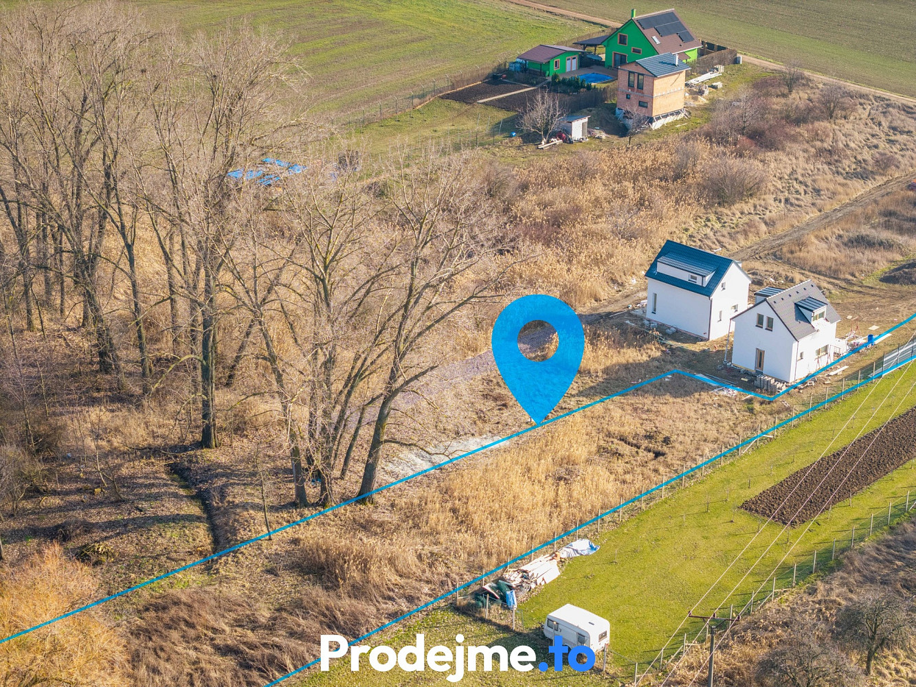 Prodej stavebního pozemku 1 608 m² — photo 2