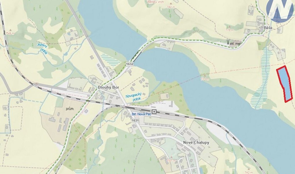 Prodej pozemku 11 427 m², Nová Pec – náhled fotky 11