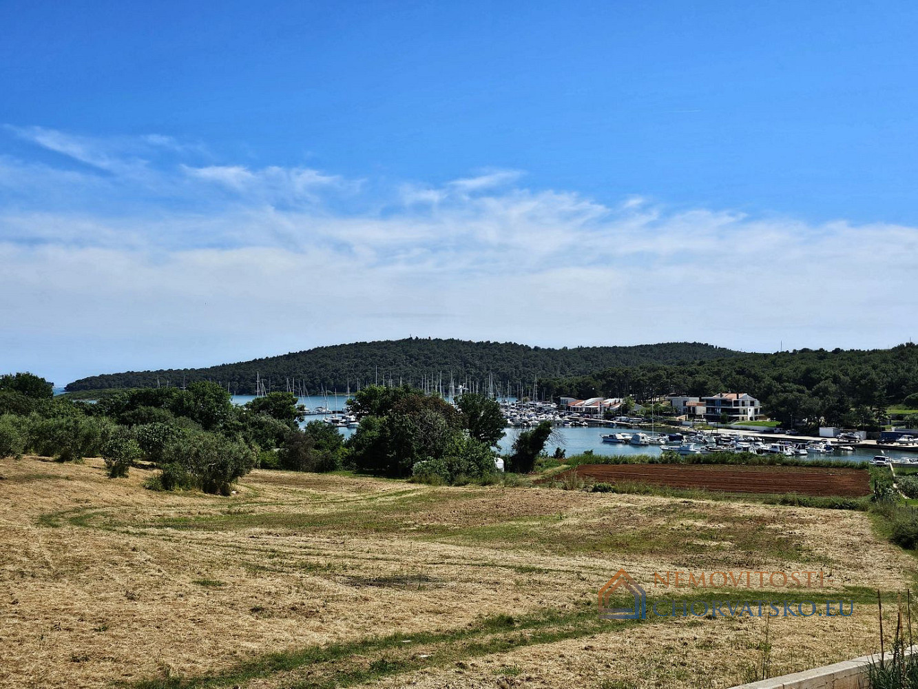 Prodej stavebního pozemku 848 m², Medulin