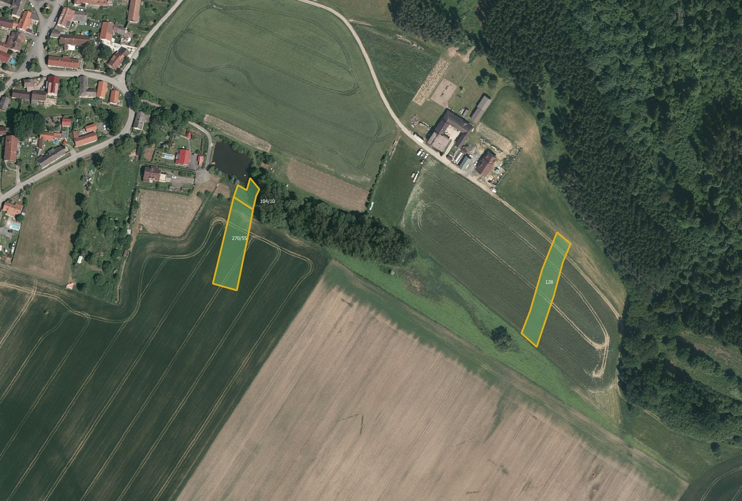 Prodej pole 33 894 m² – fotografie 2