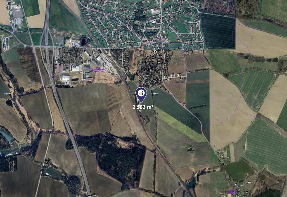 Prodej pole 2 583 m² – fotografie 2