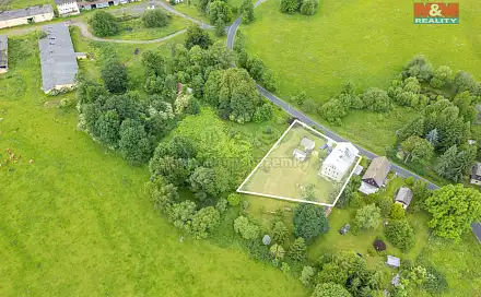 Prodej domu 120 m² s pozemkem 1 867 m², Nová Ves - Louka, okres Sokolov