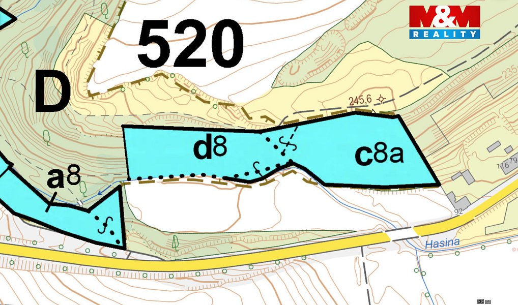 Prodej lesa 6 203 m², Lipno – náhled fotky 3