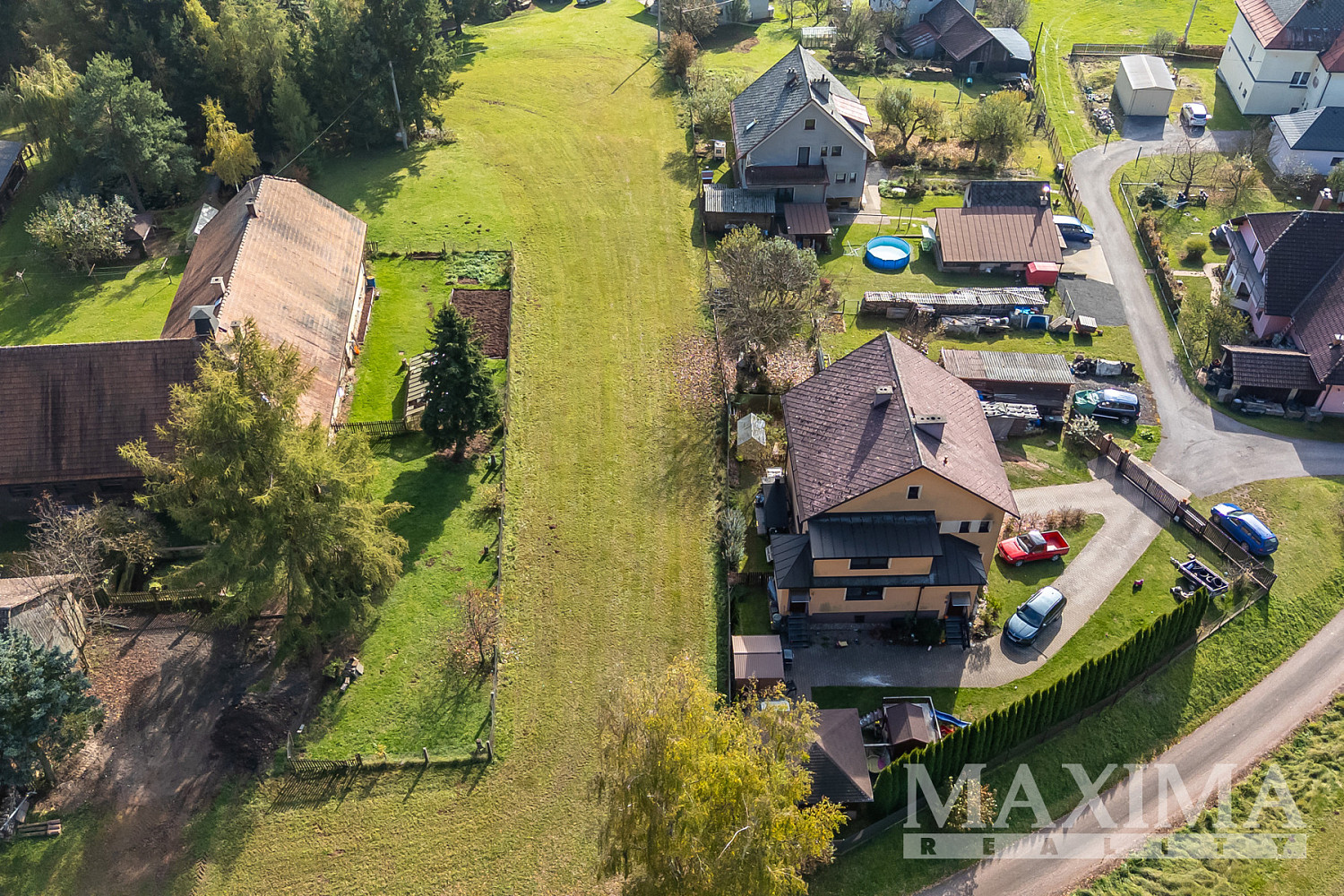 Prodej stavebního pozemku 1 031 m²