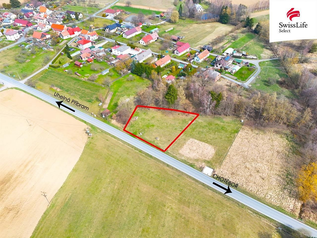 Prodej stavebního pozemku 1 328 m²