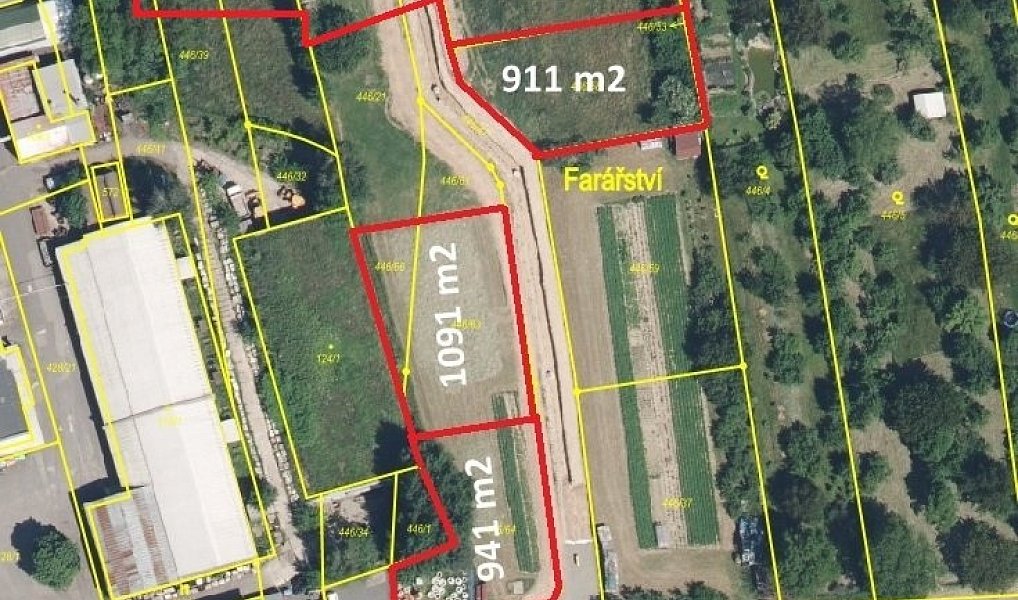 Prodej stavebního pozemku 913 m², Lažany – náhled fotky 8