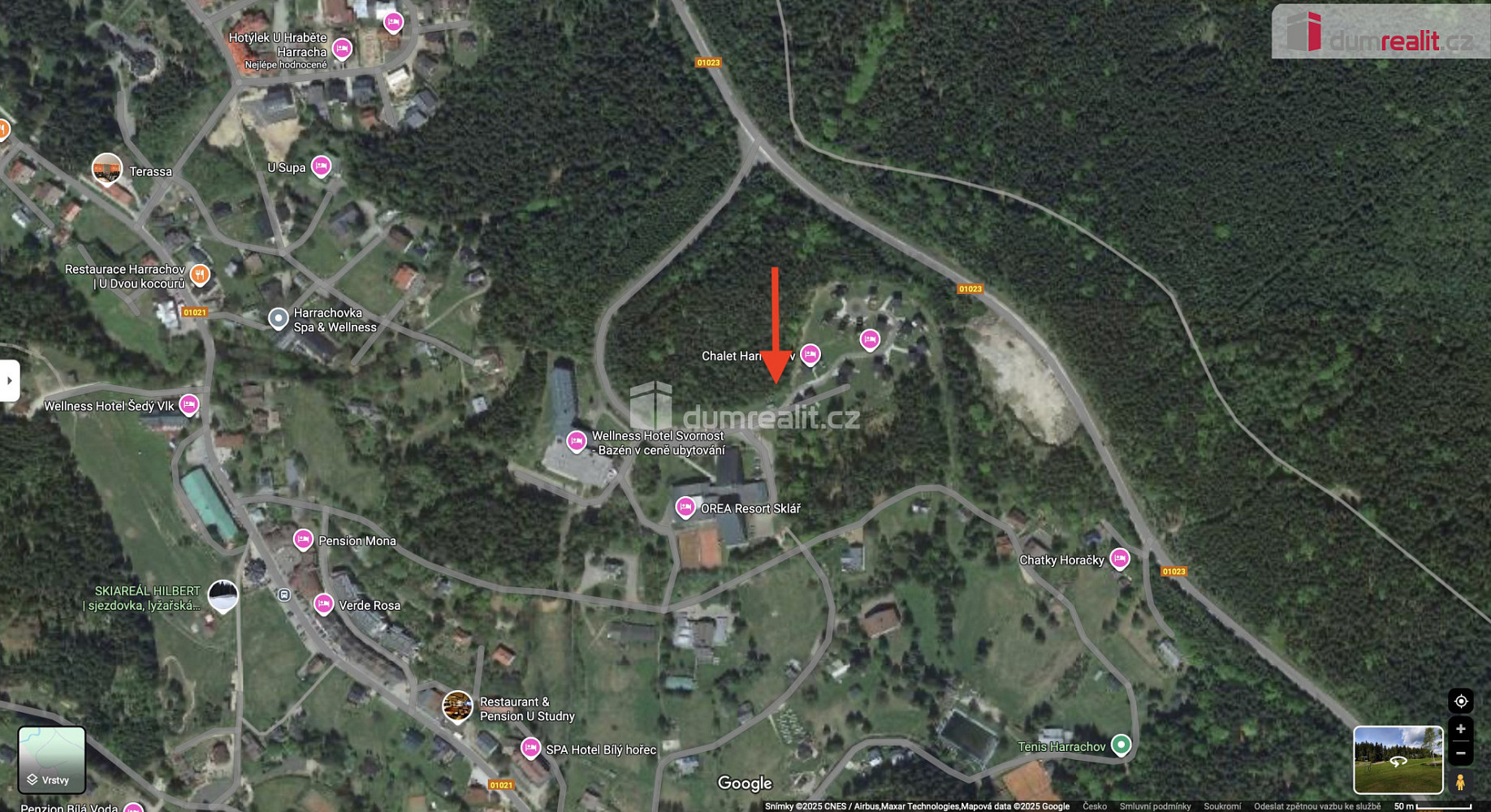 Prodej komerčního pozemku 450 m²
