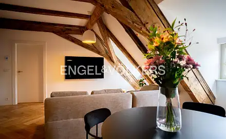 Pronájem bytu 2+kk 72 m², Na Kampě, Praha 1 - Malá Strana