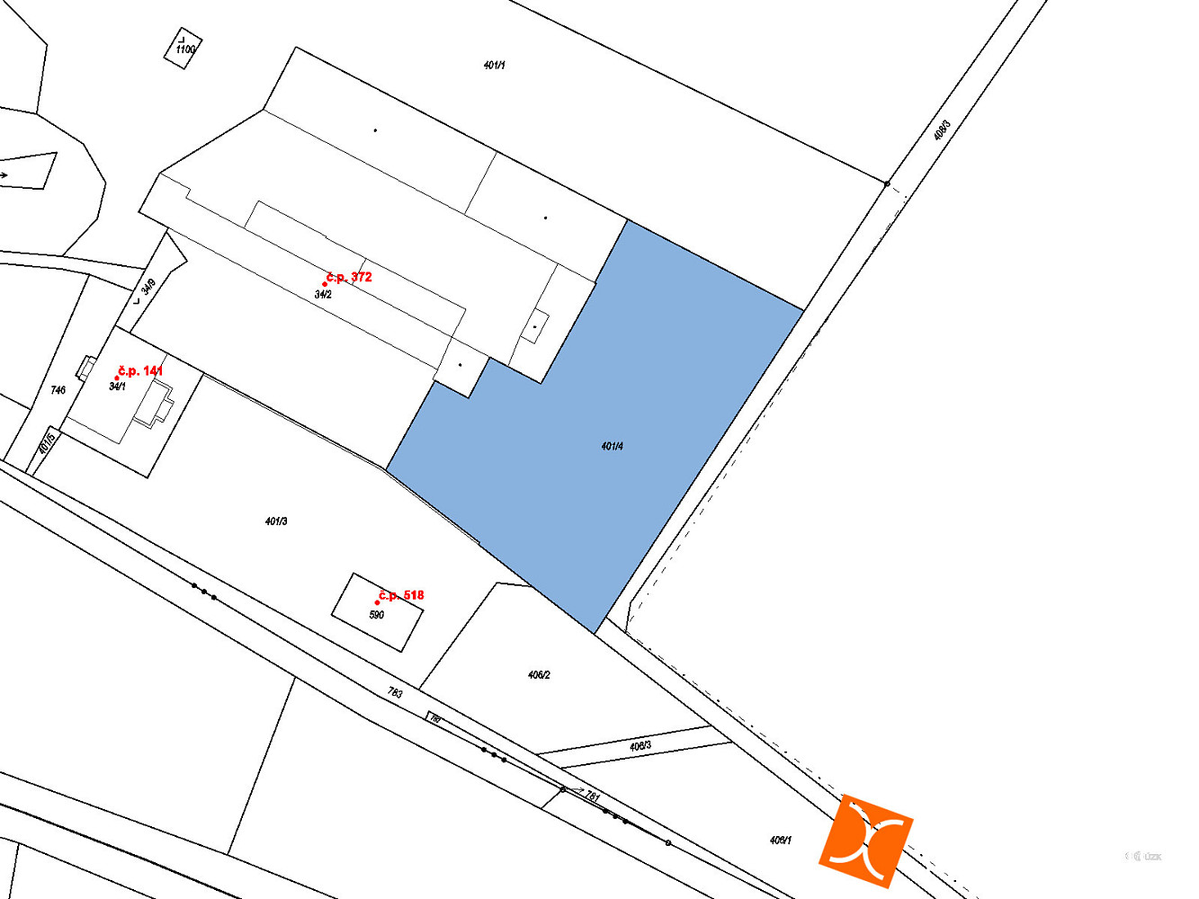 Prodej komerčního pozemku 1 471 m² – fotografie 2