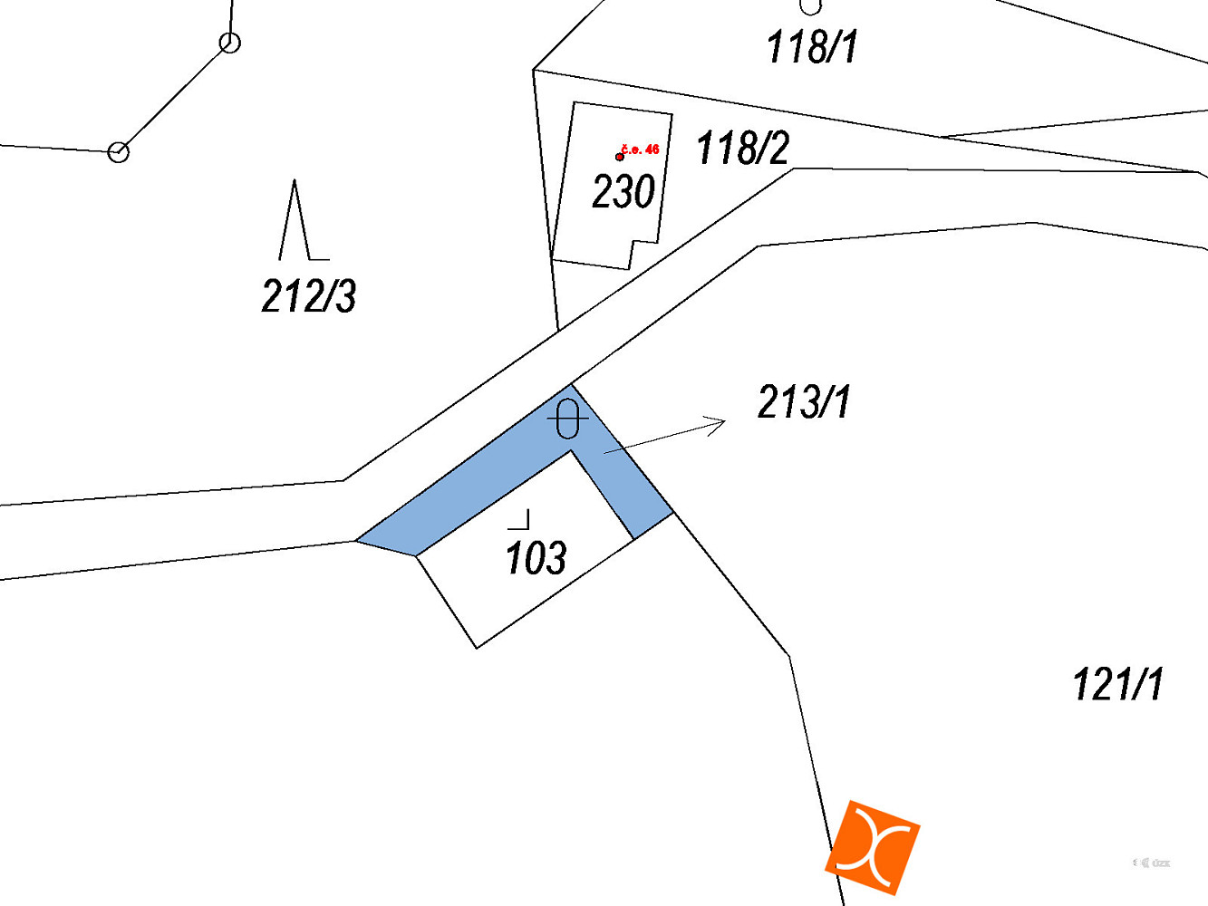 Prodej pozemku 7 m² – fotografie 2