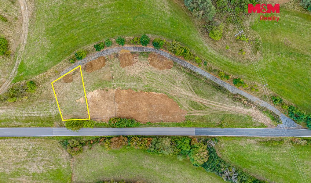 Prodej stavebního pozemku 1 041 m², Milešov – náhled fotky 9