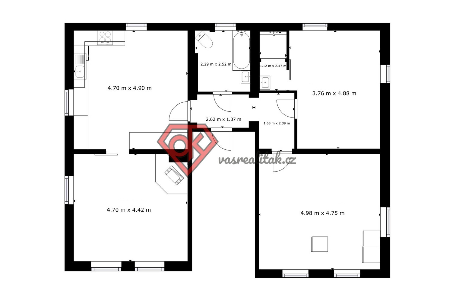Prodej bytu 3+1 130 m² — photo 3