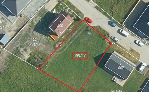 Prodej stavebního pozemku 726 m², Krakovany, okres Kolín