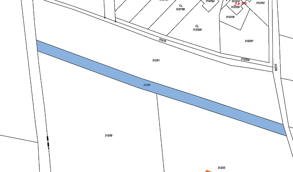 Prodej pole 853 m², Praha – náhled fotky 2