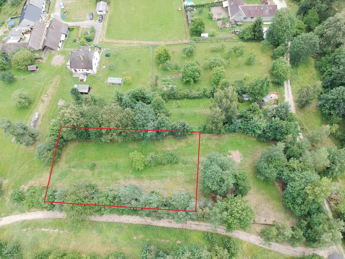Prodej stavebního pozemku 1 163 m²