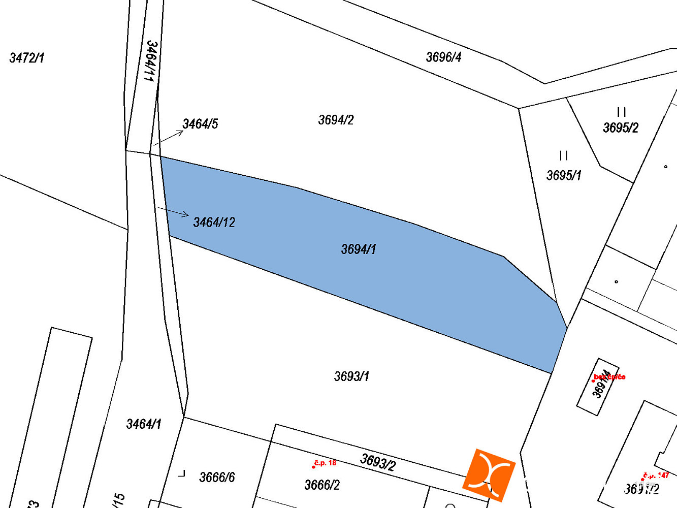 Prodej pole 175 m² – fotografie 2
