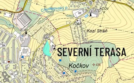 Pronájem louky 11 012 m², Ústí nad Labem