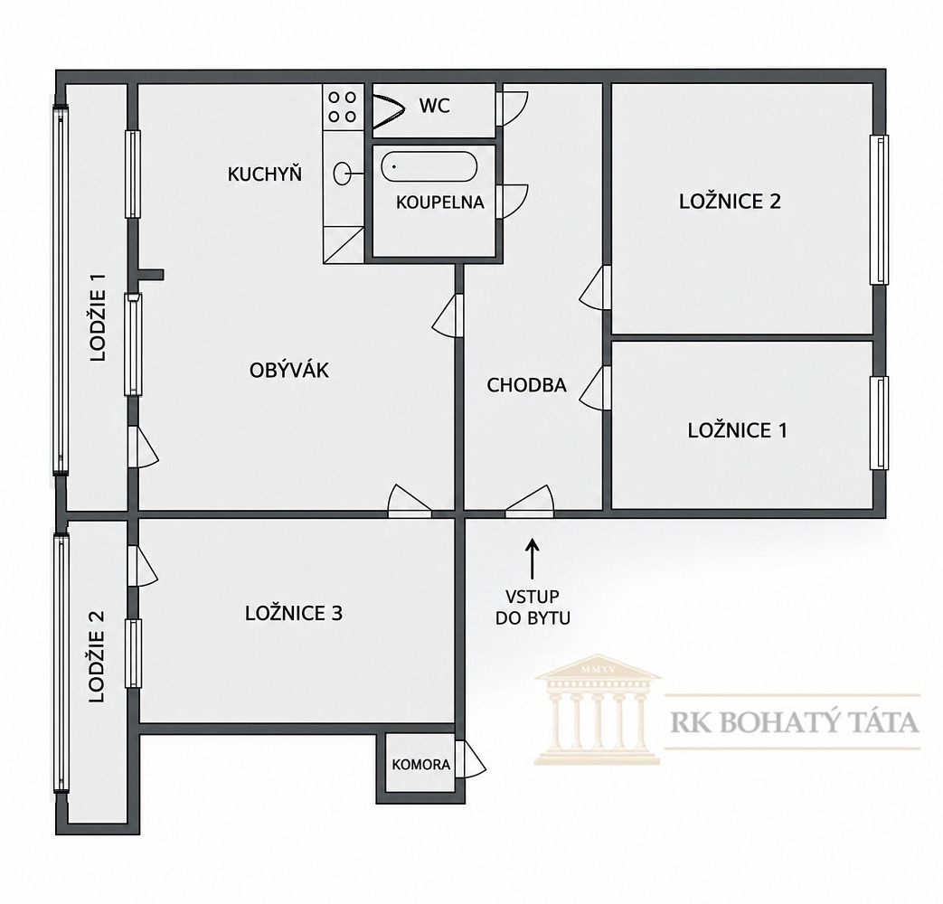 Prodej bytu 4+1 82 m² – fotografie 2