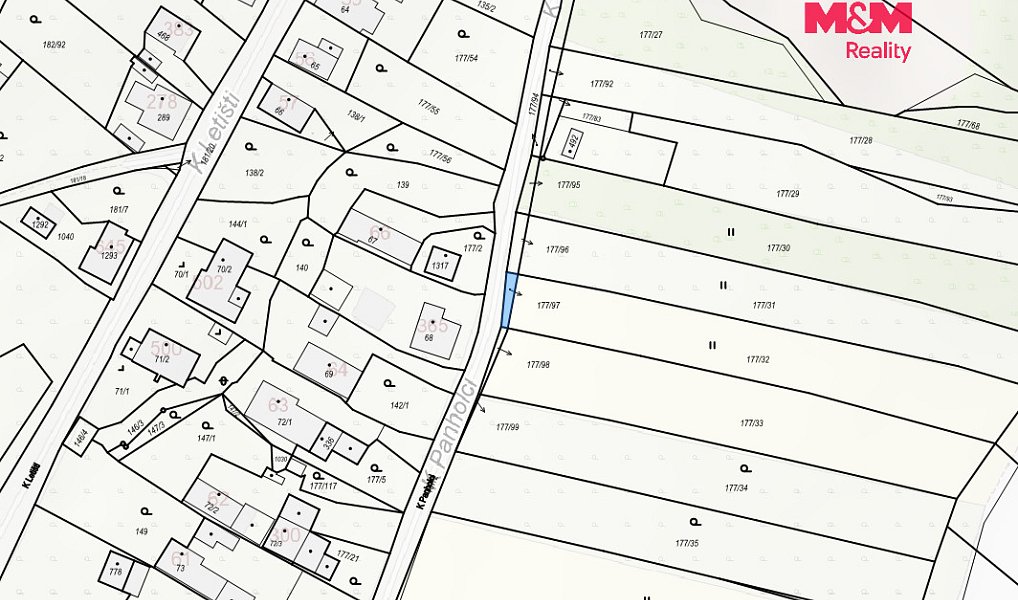 Prodej stavebního pozemku 1 876 m², Plasy – náhled fotky 3