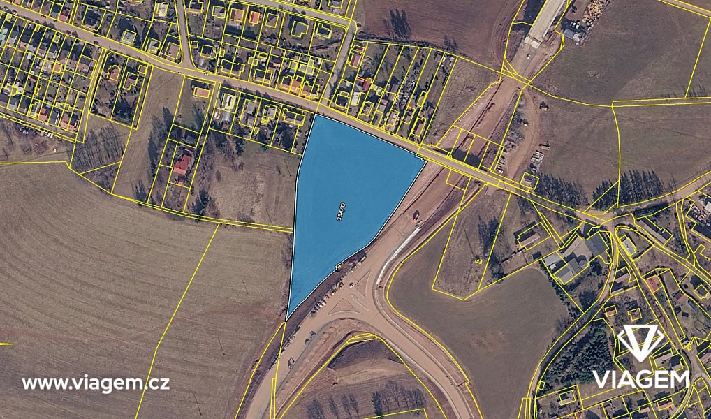 Prodej stavebního pozemku 1 193 m², Nová Paka – náhled fotky 4