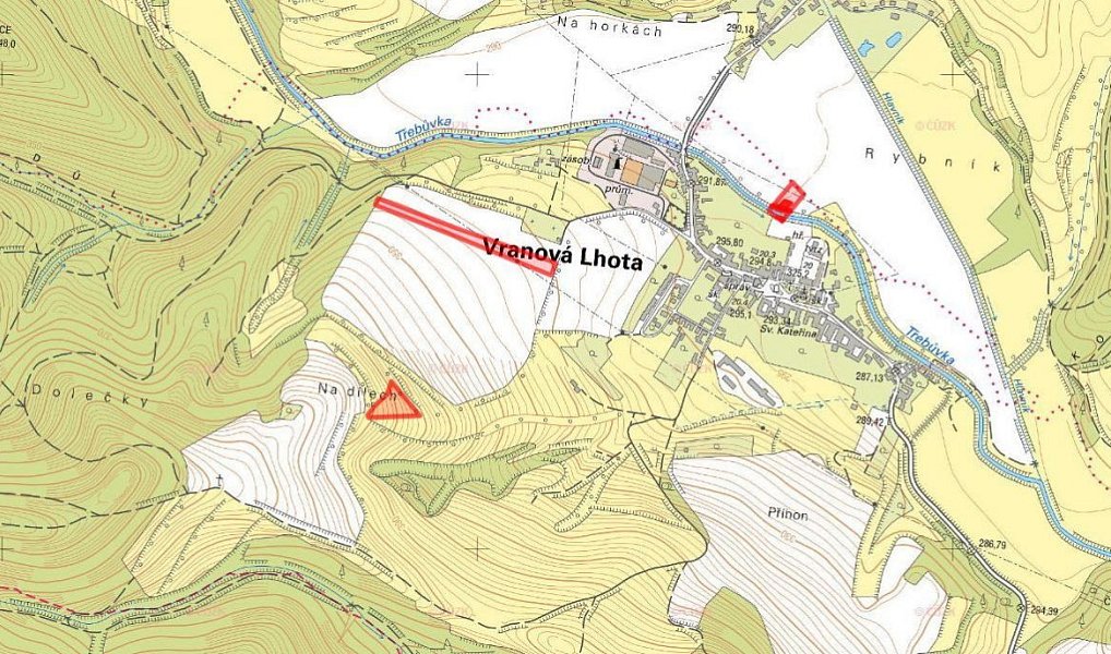 Prodej pole 9 711 m², Vranová Lhota – náhled fotky 3