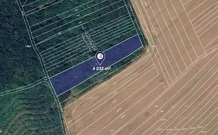 Prodej pole 4 232 m², Uherské Hradiště